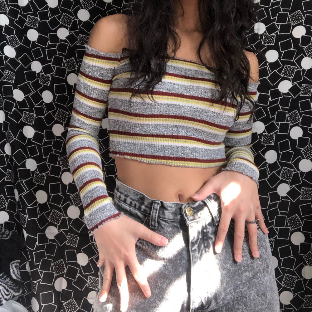 OOTDFASH Off the shouldertop